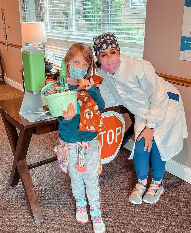 Patient Smile with doctor